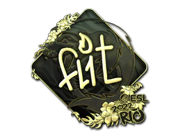 Sticker | FL1T (Gold) | Rio 2022 image