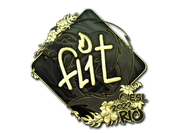 Sticker | FL1T (Gold) | Rio 2022 image