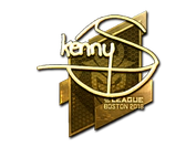 Sticker | kennyS (Gold) | Boston 2018 image