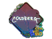 Sticker | coldzera (Glitter) | Rio 2022 image