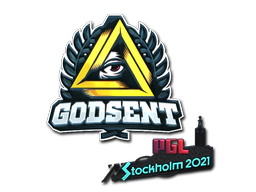 Sticker | GODSENT (Foil) | Stockholm 2021 image