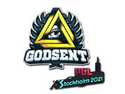Sticker | GODSENT (Foil) | Stockholm 2021 image
