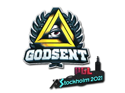 Sticker | GODSENT (Foil) | Stockholm 2021 image