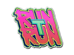 Sticker | Run T, Run image