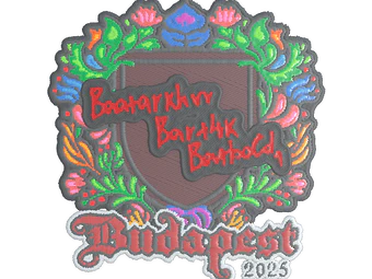 Sticker | Bart4k (Embroidered) | Budapest 2025 image