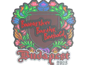 Sticker | Bart4k (Embroidered) | Budapest 2025 image