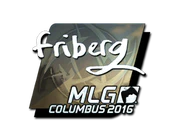 Sticker | friberg (Foil) | MLG Columbus 2016 image