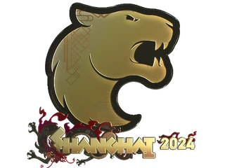Sticker | FURIA (Gold) | Shanghai 2024
