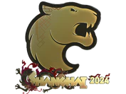 Sticker | FURIA (Gold) | Shanghai 2024 image