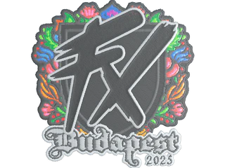 Sticker | Fluxo (Embroidered) | Budapest 2025
