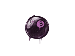 Sealed Graffiti | 8-Ball (Bazooka Pink)
