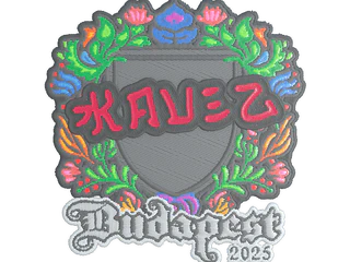 Sticker | kauez (Embroidered) | Budapest 2025
