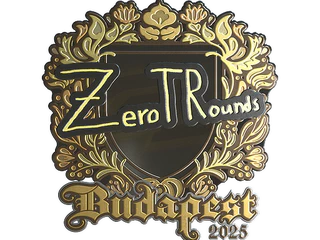 Sticker | ztr (Gold) | Budapest 2025