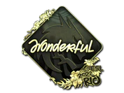 Sticker | w0nderful (Gold) | Rio 2022 image