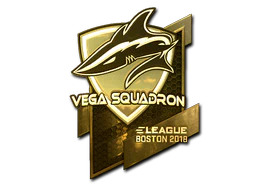 Sticker | Vega Squadron (Gold) | Boston 2018 image