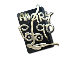 Sticker | Hello P90 (Gold) image