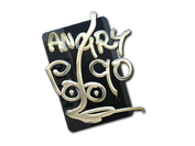 Sticker | Hello P90 (Gold) image