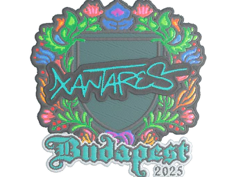 Sticker | XANTARES (Embroidered) | Budapest 2025 image