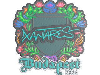 Sticker | XANTARES (Embroidered) | Budapest 2025