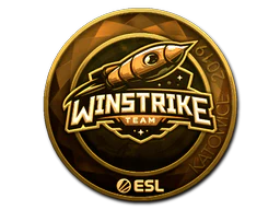 Sticker | Winstrike Team (Gold) | Katowice 2019 image
