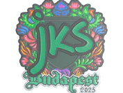 Sticker | jks (Embroidered) | Budapest 2025 image