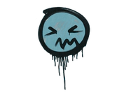 Sealed Graffiti | Grimace (Wire Blue) image