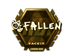 Sticker | FalleN (Gold) | London 2018 image