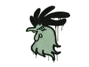 Sealed Graffiti | Cocky (Cash Green) image