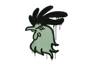 Sealed Graffiti | Cocky (Cash Green) image