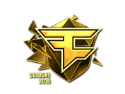 Sticker | FaZe Clan (Gold) | Cologne 2016 image