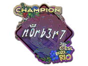 Sticker | n0rb3r7 (Glitter, Champion) | Rio 2022 image