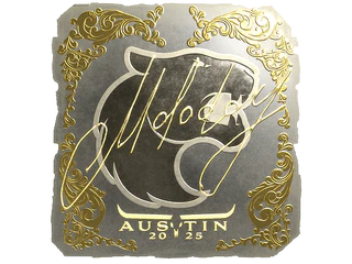 Sticker | molodoy (Gold) | Austin 2025