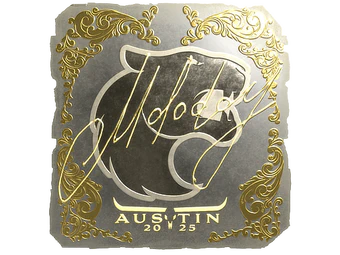Sticker | molodoy (Gold) | Austin 2025 image