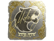 Sticker | molodoy (Gold) | Austin 2025 image