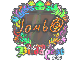 Sticker | jambo (Holo) | Budapest 2025 image