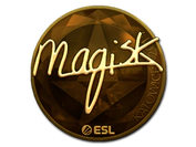 Sticker | Magisk (Gold) | Katowice 2019 image