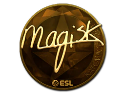 Sticker | Magisk (Gold) | Katowice 2019 image