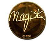 Sticker | Magisk (Gold) | Katowice 2019 image