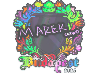 Sticker | Marek (Holo) | Budapest 2025