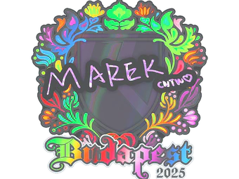 Sticker | Marek (Holo) | Budapest 2025 image