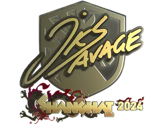 Sticker | jks (Gold) | Shanghai 2024 image