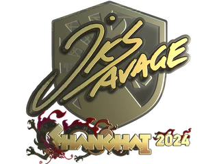 Sticker | jks (Gold) | Shanghai 2024