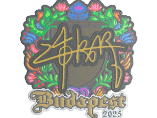 Sticker | z4KR (Embroidered) | Budapest 2025