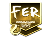 Sticker | fer (Gold) | Cluj-Napoca 2015 image