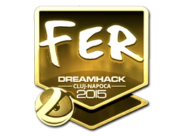 Sticker | fer (Gold) | Cluj-Napoca 2015 image