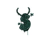 Sealed Graffiti | Bling (Frog Green) image
