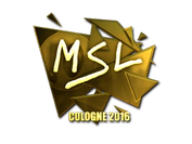 Sticker | MSL (Gold) | Cologne 2016 image