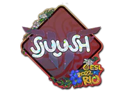 Sticker | sjuush (Glitter) | Rio 2022 image