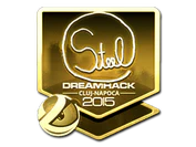 Sticker | steel (Gold) | Cluj-Napoca 2015 image