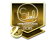 Sticker | steel (Gold) | Cluj-Napoca 2015 image